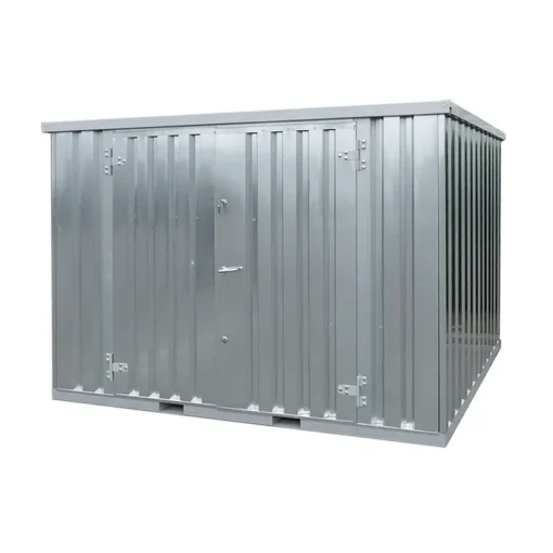 CONTENEUR DEMONTABLE 3 X 2 MÈTRES PORTE DOUBLE CÔTÉ LONG – Image 2
