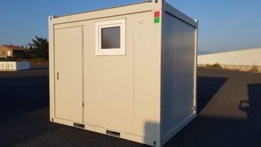 BATIMODULE 10′ Sanitaire (WC/ URINOIR /DOUCHE/LAVABOS) – Image 2
